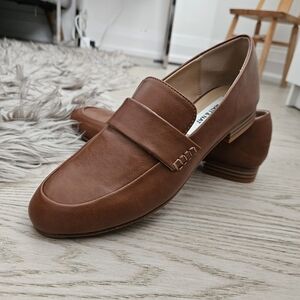 Matt & Nat Women's Brown Leather Loafers US 6.5-7